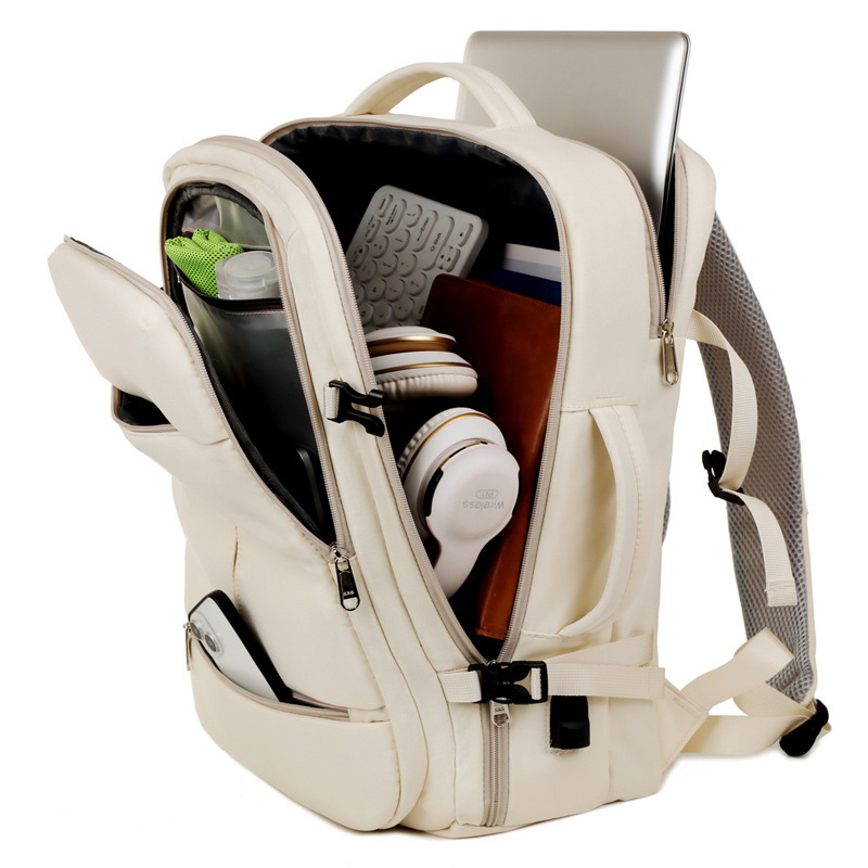 Large Capacity Backpack For Women Men Multiple Pockets – Image 9